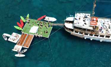 Floating Aqua Fun Island